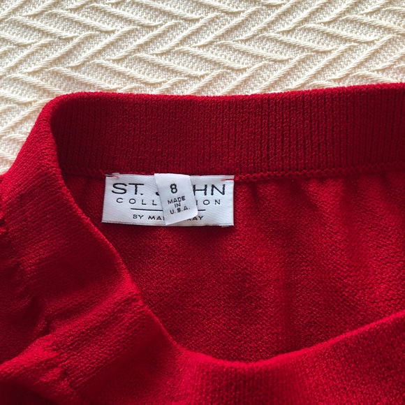 At John Red MIDI Skirt $180 Size 8 - Picture 5 of 6